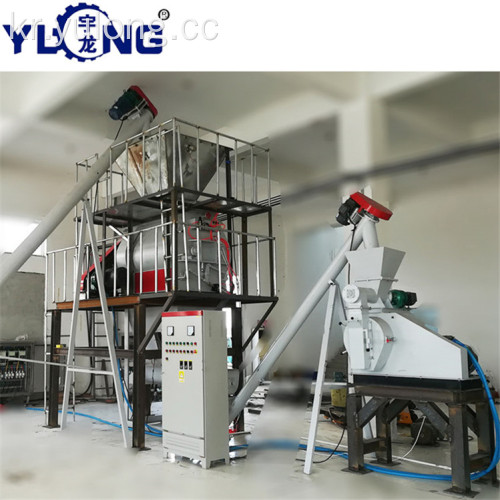 YULONG HKJ250 가축 사료 기계